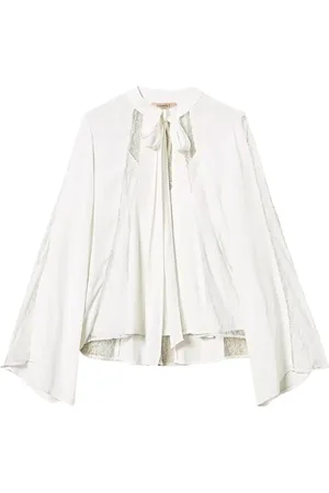Twin-Set Mujer, Blusas y Camisas, Blanco, Talla: XS