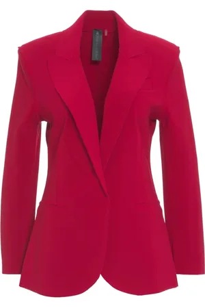 Norma Kamali Mujer, Chaquetas, Rojo, Talla: S