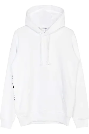 Comme des Garçons Hombre, Sudaderas, Blanco, Talla: L