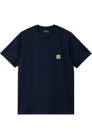 Carhartt Hombre, Camisetas, Azul, Talla: S