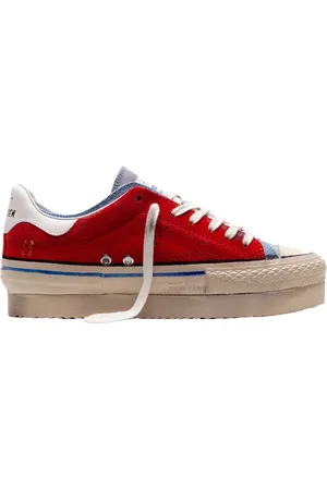 Hidnander Mujer, Zapatos, Rojo, Talla: 36 EU