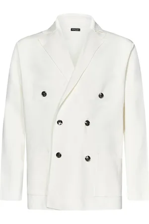 Kiton Hombre, Chaquetas, Blanco, Talla: L