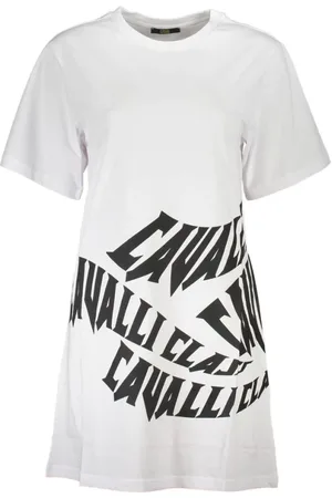 Roberto Cavalli Mujer, Camisetas, Blanco, Talla: S