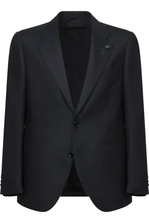 LARDINI Hombre, Chaquetas, Azul, Talla: S