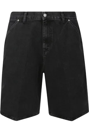Carhartt Hombre, Pantalones cortos, Negro, Talla: XL