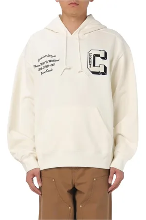 Carhartt Hombre, Sudaderas, Blanco, Talla: S