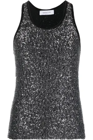 Fabiana Filippi Mujer, Camisetas, Negro, Talla: M