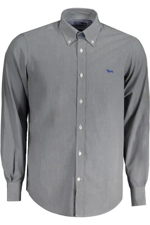 HARMONT&BLAINE Hombre, Camisas, Azul, Talla: S