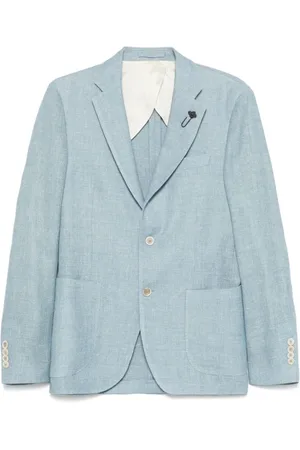 LARDINI Hombre, Chaquetas, Azul, Talla: L