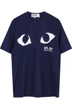 Comme des Garçons Hombre, Camisetas, Azul, Talla: L