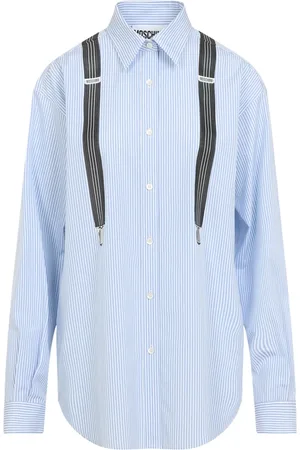 Moschino Mujer, Blusas y Camisas, Azul, Talla: 2XS