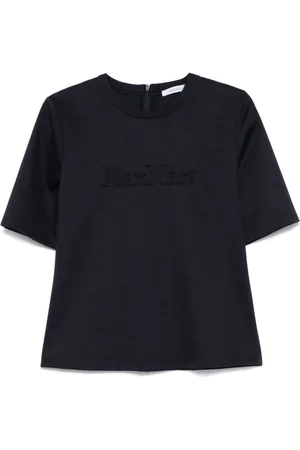 Max Mara Mujer, Camisetas, Azul, Talla: S