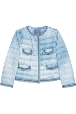 ERMANNO SCERVINO Mujer, Chaquetas, Azul, Talla: M