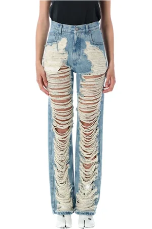 Maison Margiela Mujer, Vaqueros, Azul, Talla: W26