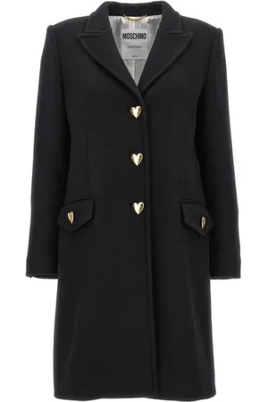 Moschino Mujer, Abrigos, Negro, Talla: M