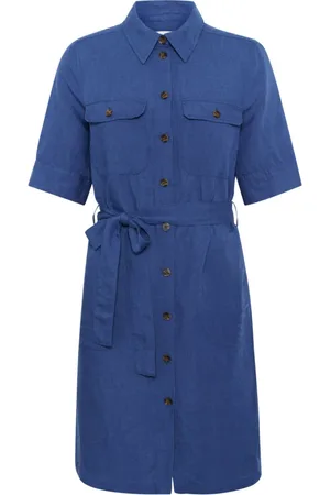 Part Two Mujer, Vestidos, Azul, Talla: 2XL