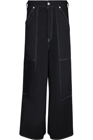 Maison Margiela Mujer, Vaqueros, Negro, Talla: S