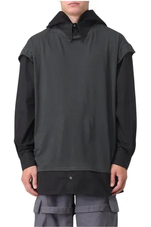 Maison Margiela Hombre, Sudaderas, Negro, Talla: S
