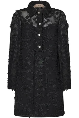 Nº21 Mujer, Vestidos, Negro, Talla: S