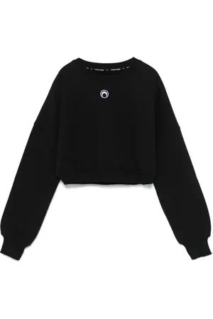 Marine Serre Mujer, Sudaderas, Negro, Talla: L