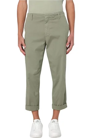 Dondup Hombre, Pantalones, Verde, Talla: W29