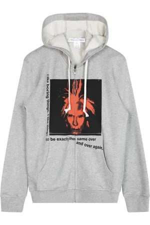 Comme des Garçons Hombre, Sudaderas, Gris, Talla: L