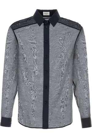 Saint Laurent Hombre, Camisas, Azul, Talla: M