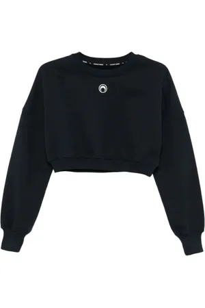 Marine Serre Mujer, Sudaderas, Negro, Talla: S