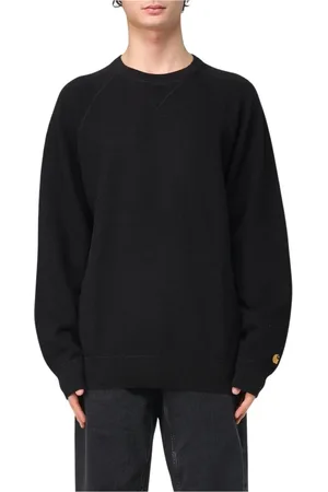 Carhartt Hombre, Sudaderas, Negro, Talla: L