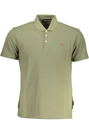 Napapijri Hombre, Camisetas, Verde, Talla: XL