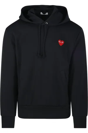 Comme des Garçons Hombre, Sudaderas, Negro, Talla: L