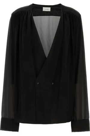 Saint Laurent Hombre, Camisas, Negro, Talla: L