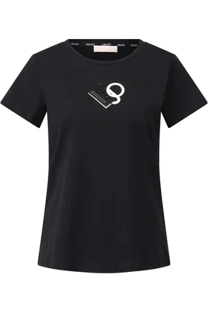 Liu Jo Mujer, Camisetas, Negro, Talla: M