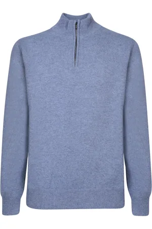 ZANONE Hombre, Jerseys, Azul, Talla: M