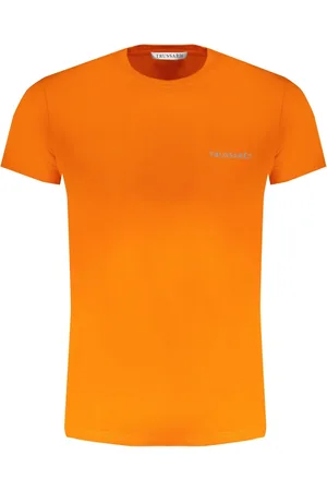 Trussardi Hombre, Camisetas, Naranja, Talla: M