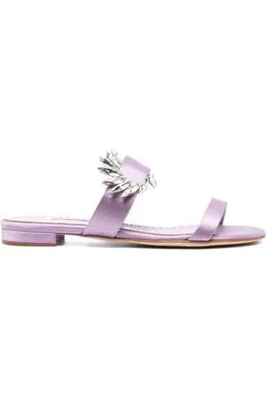 Manolo Blahnik Mujer, Zapatos, Púrpura, Talla: 36 EU