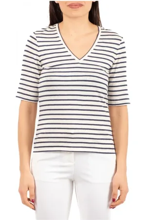 Max Mara Mujer, Camisetas, Azul, Talla: M