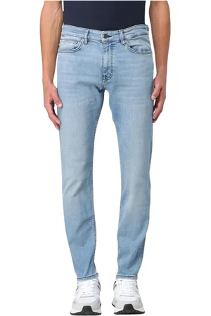 HUGO BOSS Hombre, Vaqueros, Azul, Talla: W34