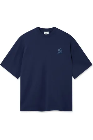 Axel Arigato Hombre, Camisetas, Azul, Talla: M