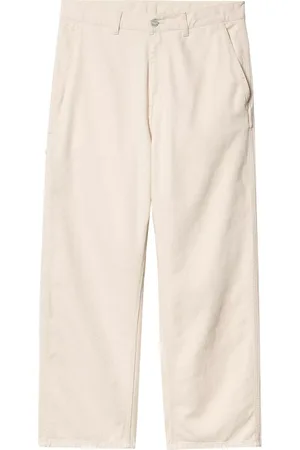 Carhartt Hombre, Pantalones, Blanco, Talla: S