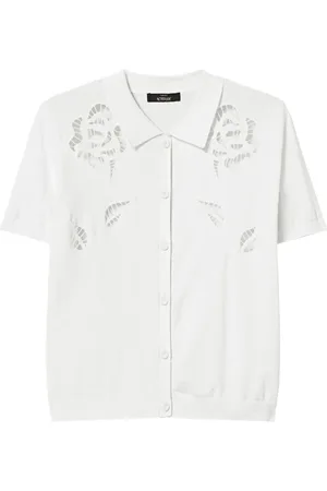 Twin-Set Mujer, Blusas y Camisas, Blanco, Talla: L
