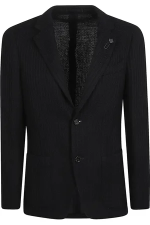 LARDINI Hombre, Chaquetas, Negro, Talla: S