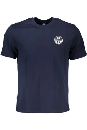 North Sails Hombre, Camisetas, Azul, Talla: S