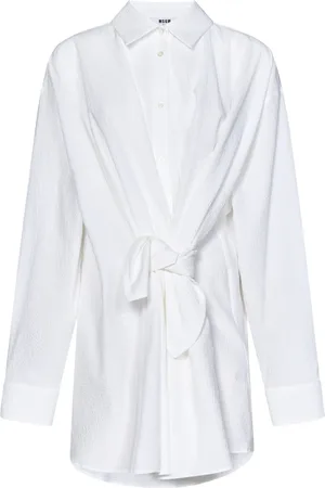 Msgm Mujer, Vestidos, Blanco, Talla: S
