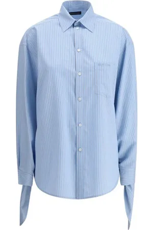 Balenciaga Mujer, Blusas y Camisas, Azul, Talla: L