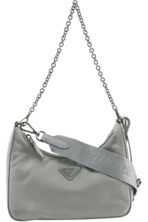 Prada Mujer, De segunda mano, Gris, Talla: ONE Size
