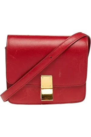 Céline Mujer, De segunda mano, Rojo, Talla: ONE Size