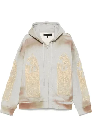 Who Decides War Hombre, Sudaderas, Gris, Talla: L