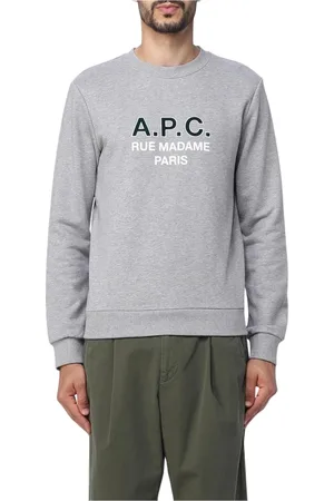 A.P.C. Hombre, Sudaderas, Gris, Talla: L