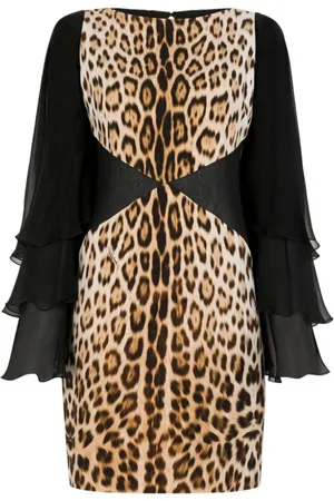 Roberto Cavalli Mujer, Vestidos, Marrón, Talla: S